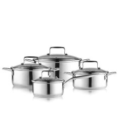 Morsoe Kitchen - 79Nord Kochgeschirrset mit Deckel, 4 Töpfe