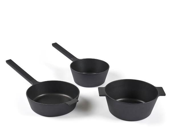 Morsoe Kitchen - 3er Topf-/Pfannenset aus Aluminiumguss
