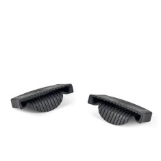 Morsoe Kitchen - Silikongriffe schwarz, 2 Stück