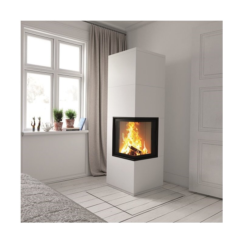 Kaminbausatz Camina S23 GO-Line - 2 kW - Grundofen-Wärmespeicheranlage