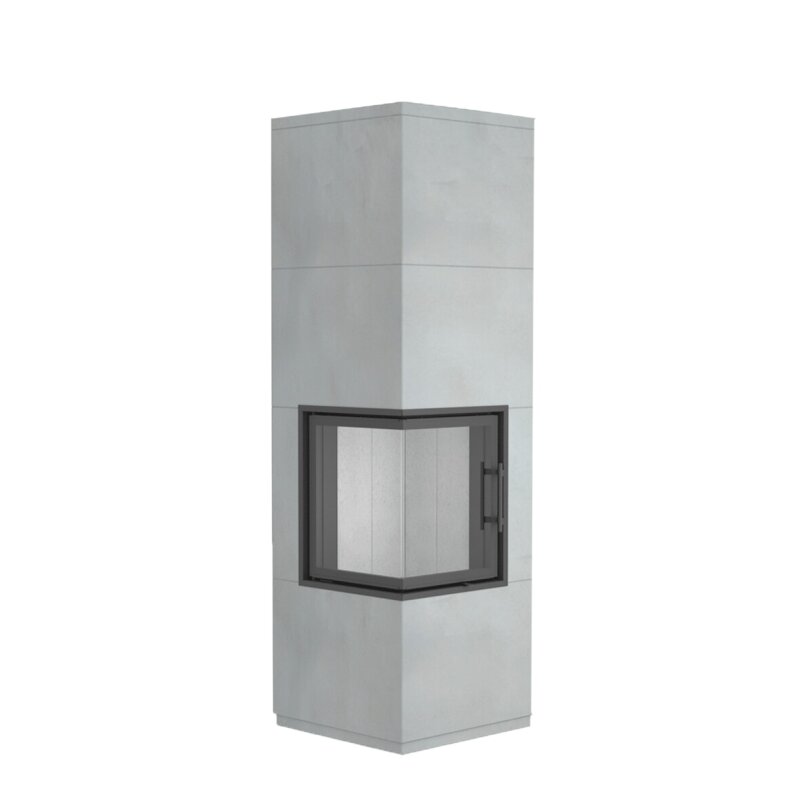 Kaminbausatz Camina S23 GO-Line - 2 kW - Grundofen-Wärmespeicheranlage