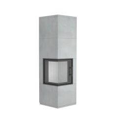 Kaminbausatz Camina S23 GO-Line - 2 kW - Grundofen-Wärmespeicheranlage