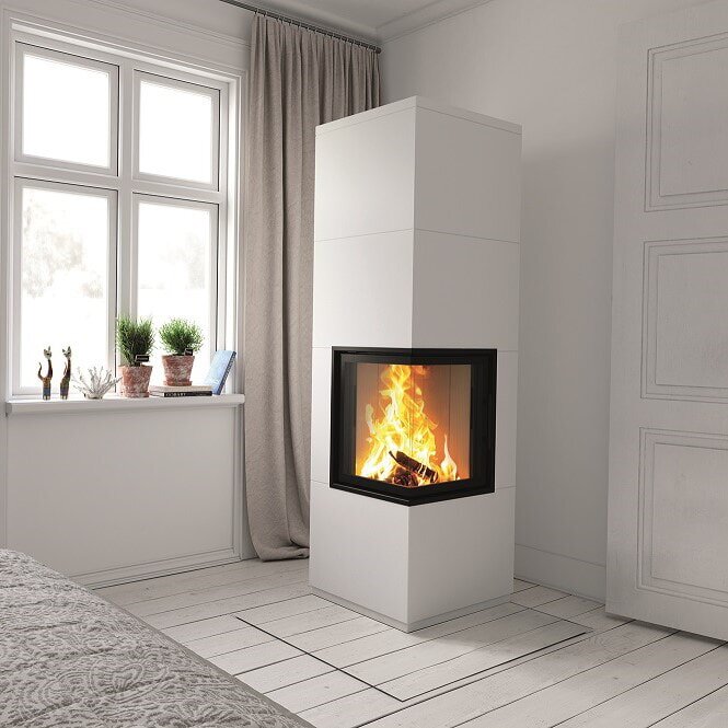 Kaminbausatz Camina S23 GO-Line - 2 kW - Grundofen-Wärmespeicheranlage