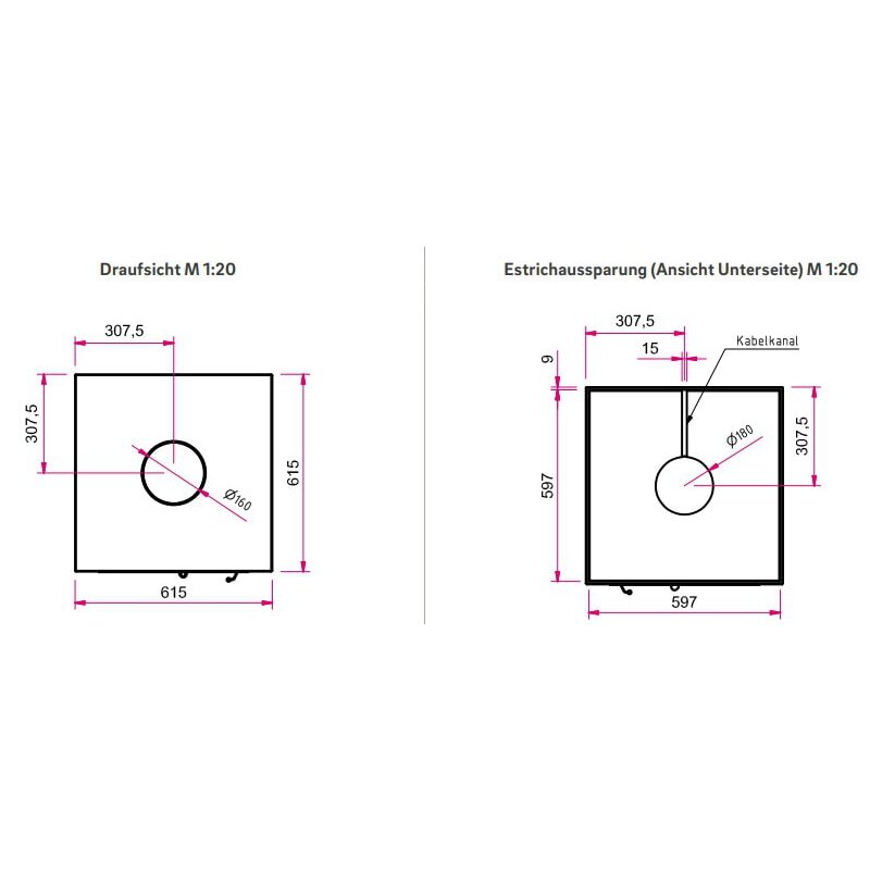 Kaminbausatz Camina S24 GO-Line - 2 kW - Grundofen-Wärmespeicheranlage