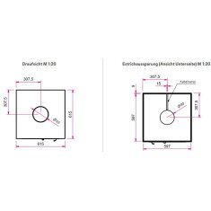 Kaminbausatz Camina S24 GO-Line - 2 kW - Grundofen-Wärmespeicheranlage
