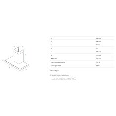 Dunstabzugshaube Rizzoli - Smart - Glas