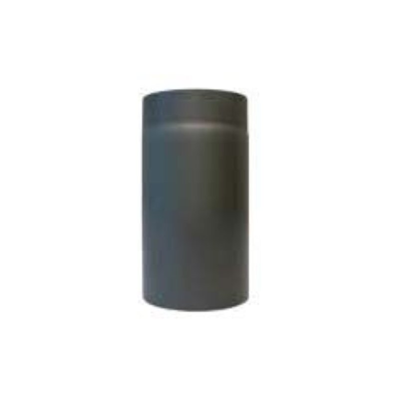 Rauchrohr Ø180 x 150 x 2 mm, Farbe schwarz
