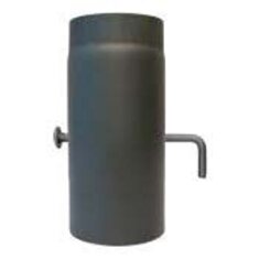 Rauchrohr Ø180 x 250 x 2 mm, Farbe schwarz