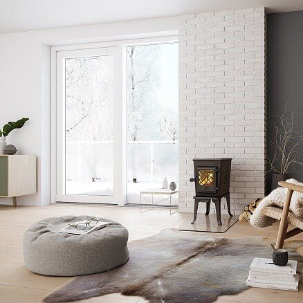 Kaminofen Gussofen Jotul F 602 ECO - 4,9 kW - schwarz lackiert (BP)