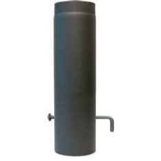 Rauchrohr Ø180 x 500 x 2 mm, Farbe schwarz