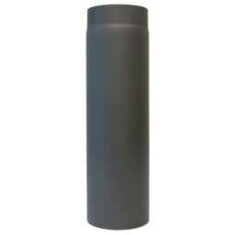 Rauchrohr Ø180 x 500 x 2 mm, Farbe schwarz