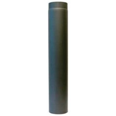Rauchrohr Ø180 x 750 x 2 mm, ohne Drosselklappe, Farbe schwarz