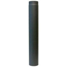 Rauchrohr Ø180 x 1000 x 2 mm, Farbe schwarz