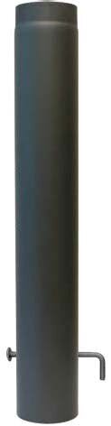 Rauchrohr Ø180 x 1000 x 2 mm, Farbe schwarz
