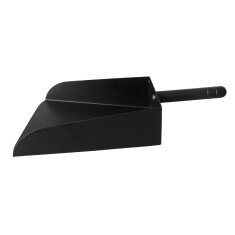 Pelletschaufel - schwarz beschichtet