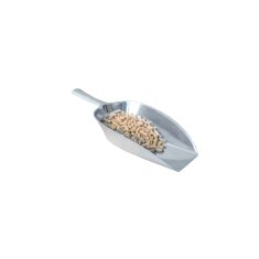 Pelletschaufel, Aluminium poliert