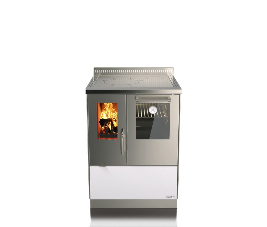 Holzherd Rizzoli - ZVI 60 mit Backofen - 8 kW
