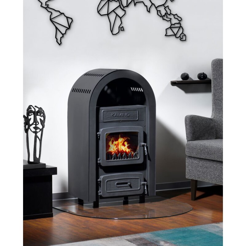 Kaminofen Wamsler Kamino 109-6 F/A, Hintenanschluss - 6 kW