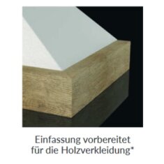 Rizzoli Einfassung - Vobereitung für Holzverkleidung