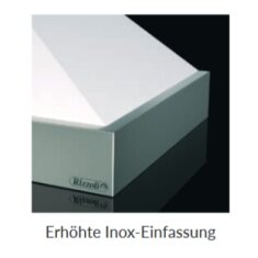 Rizzoli Einfassung - Erhöhte Inox Einfassung