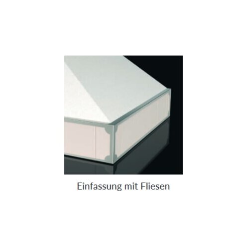 Rizzoli Einfassung - Einfassung mit Fliesen