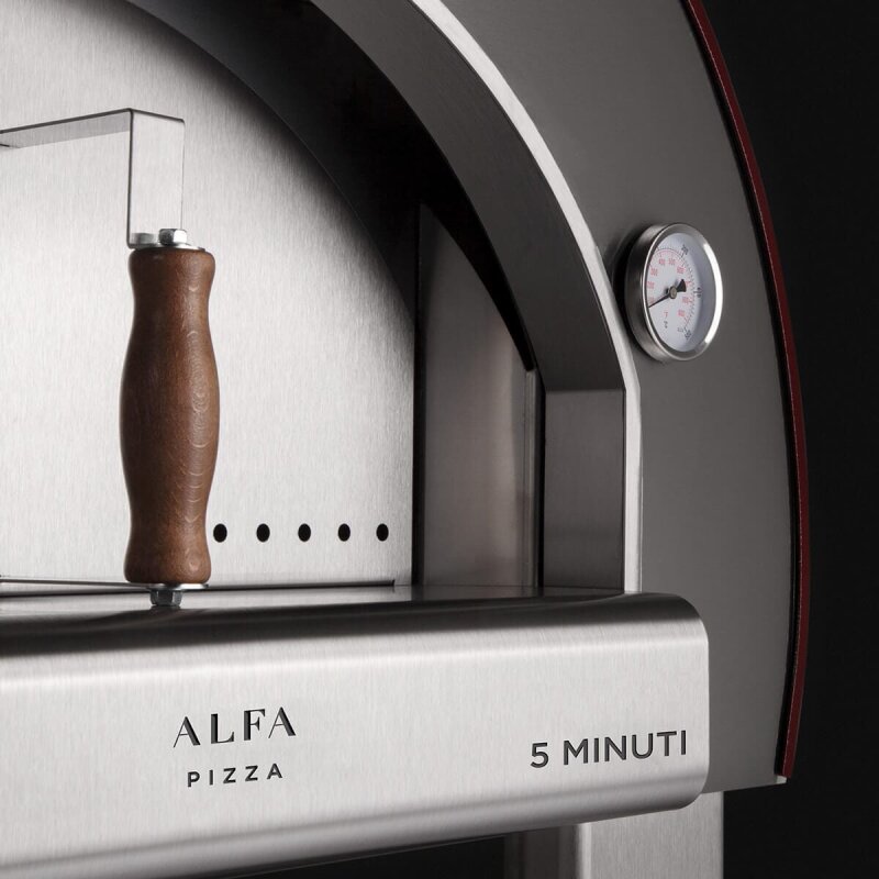 Pizza Holzofen Alfa Forni Classico - 5 Minuti Top - Kupfer