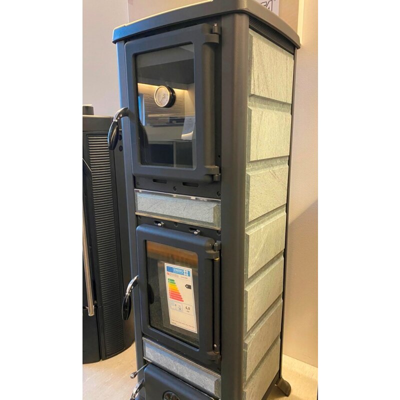 Kaminofen La Nordica Fulvia Forno Pietra naturale (Speckstein) - 6 kW *Ausstellungsmodell*