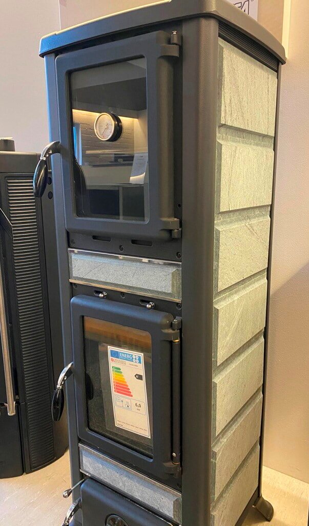 Kaminofen La Nordica Fulvia Forno Pietra naturale (Speckstein) - 6 kW *Ausstellungsmodell*