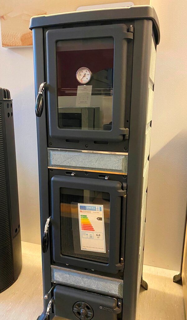 Kaminofen La Nordica Fulvia Forno Pietra naturale (Speckstein) - 6 kW *Ausstellungsmodell*