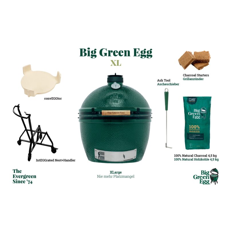 Keramikgrill Big Green Egg - XLarge Starter-Paket