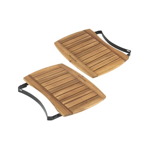 Big Green Egg - 2 Seitentische Egg Mates aus Akazienholz...