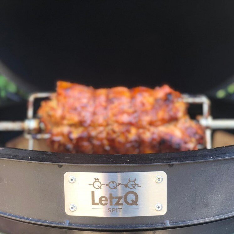 Big Green Egg - elektrischer Drehspieß/ Rotisserie LetzQ für XL