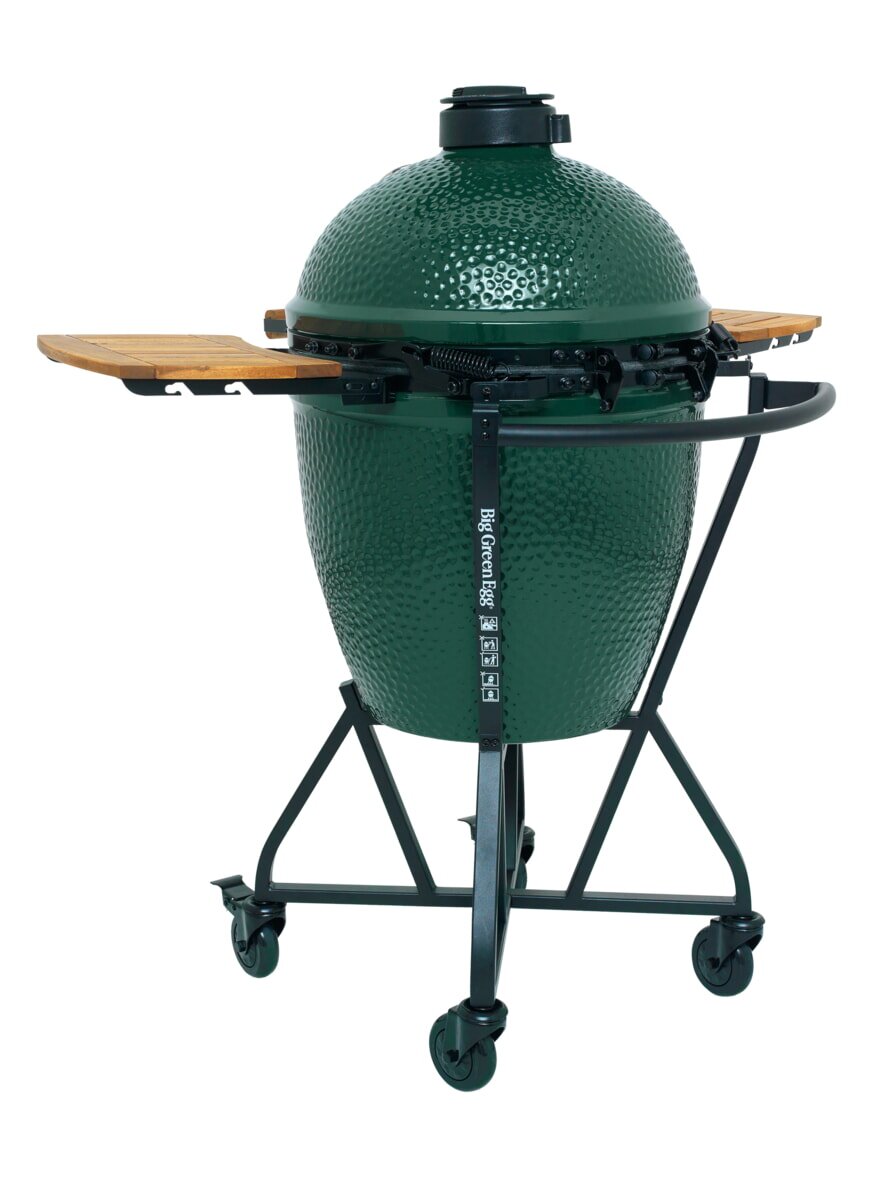 Big Green Egg - 2 Seitentische Egg Mates aus Akazienholz für Large