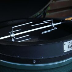 Big Green Egg - elektrischer Drehspie&szlig;/ Rotisserie LetzQ f&uuml;r Large