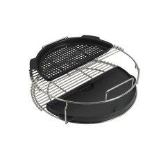Big Green Egg - gelochter, halbrunder Rost für Large