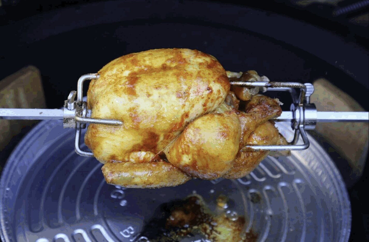 Big Green Egg - elektrischer Drehspieß/ Rotisserie LetzQ für MiniMax