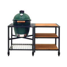Big Green Egg - Erweiterungsmodul Einsatz aus Akazienholz...