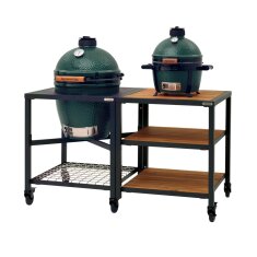 Big Green Egg - 2 Schwenkrollen mit Bremse