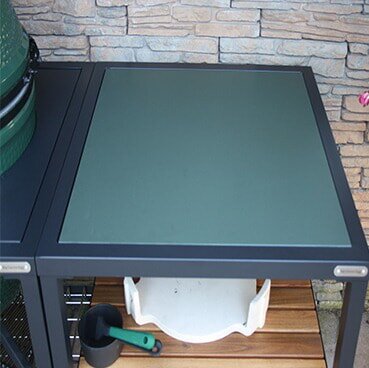Big Green Egg - Arbeitsplatte - Grün