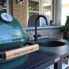 Big Green Egg - Arbeitsplatte mit Ausschnitt für...