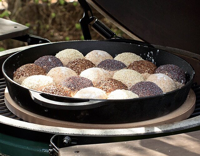 Big Green Egg - Flacher Back- und Pizzastein für S, M, MX