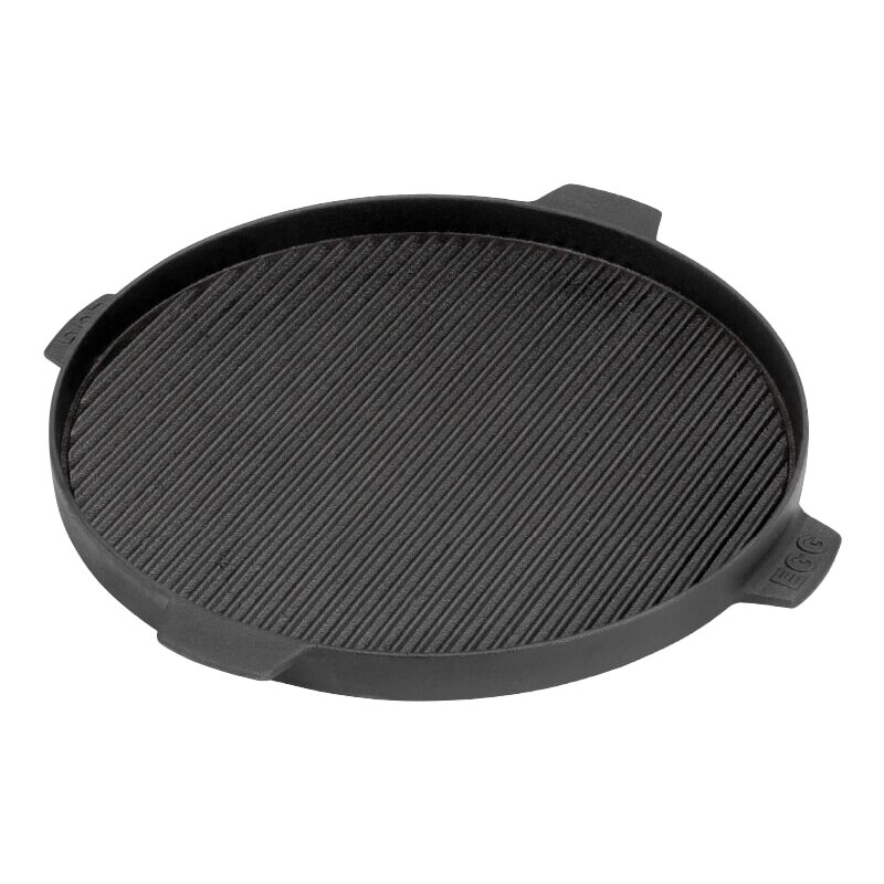 Big Green Egg - Gusseisen Grillplatte klein für MX, S