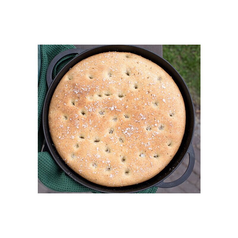 Big Green Egg - Gusseisen Pfanne für 2XL, XL, L