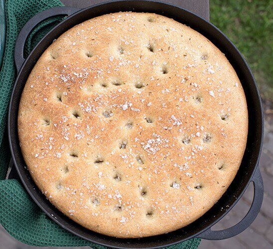 Big Green Egg - Gusseisen Pfanne für 2XL, XL, L