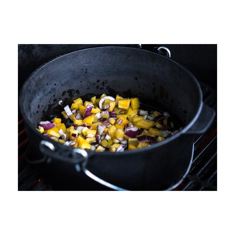 Big Green Egg - Gusseisen Topf - Dutch Oven für M, L, XL, 2XL