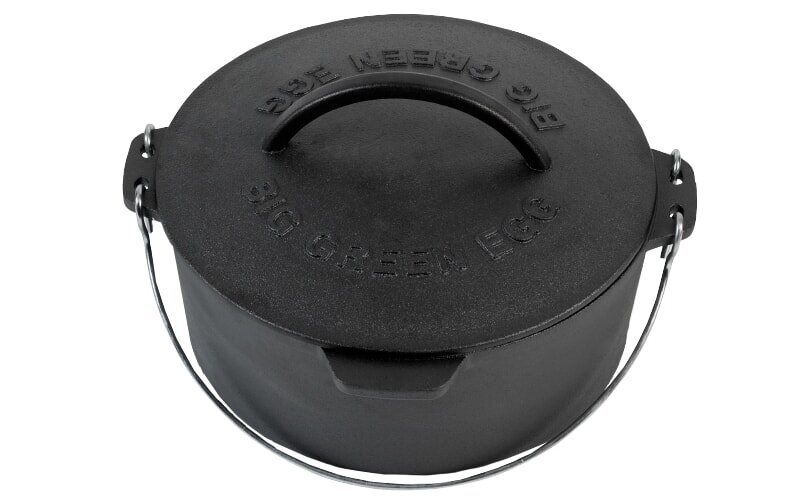 Big Green Egg - Gusseisen Topf - Dutch Oven für M, L, XL, 2XL