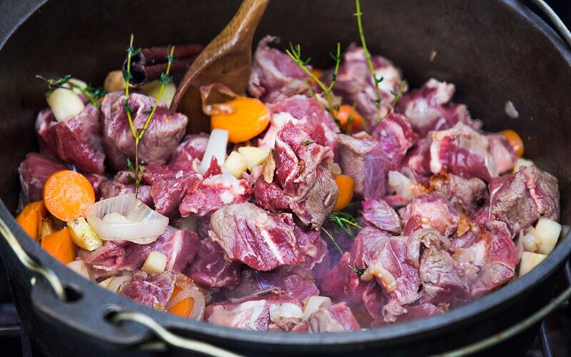 Big Green Egg - Gusseisen Topf - Dutch Oven für M, L, XL, 2XL