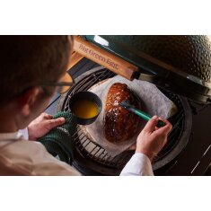 Big Green Egg - Gusseisen Saucentopf mit Pinsel für...