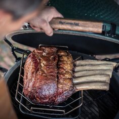 Big Green Egg  - Bratenkorb / Rippenhalter für S, M