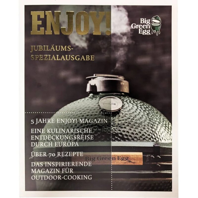 Big Green Egg - Enjoy Jubiläums Magazin, 224 Seiten